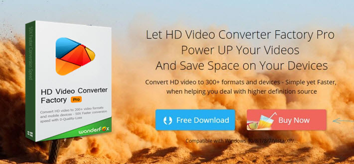 Wonderfox HD Video Converter Factory Pro we recommend